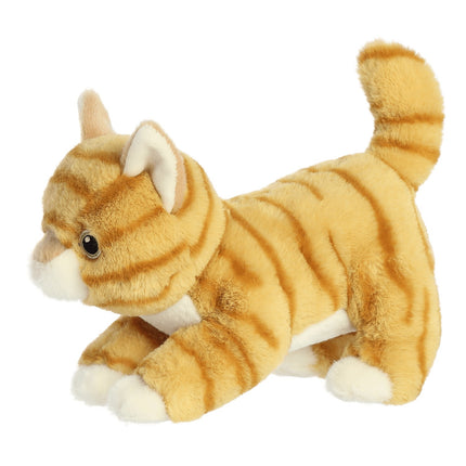 Aurora Eco Nation plīša rotaļu lācītis oranžā krāsā, 15 cm