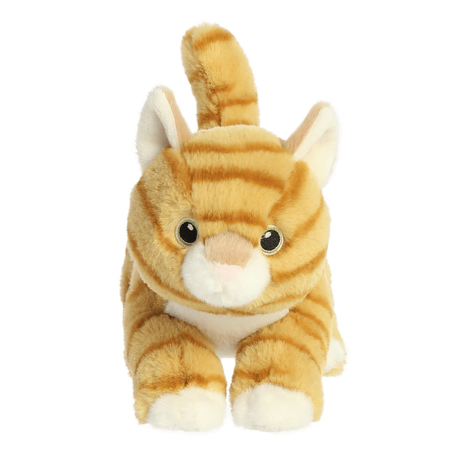 Aurora Eco Nation plīša rotaļu lācītis oranžā krāsā, 15 cm