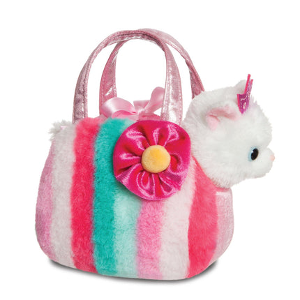 Aurora Fancy Pals mīkstā rotaļlieta Kaķis maisiņā, 20 cm