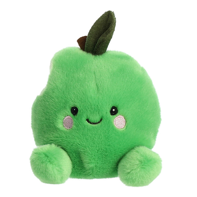 Aurora Palm Pals plīša zaļais ābols, 10 cm