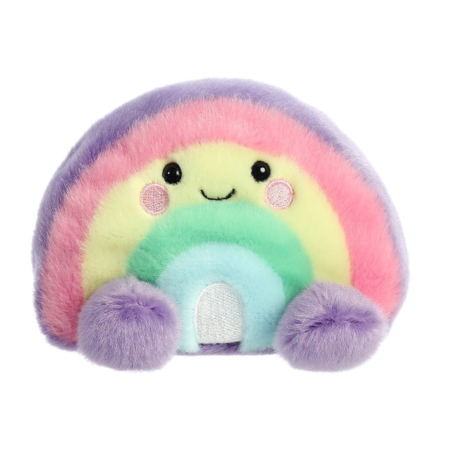 Aurora Palm Pals plīša varavīksne, 7 cm