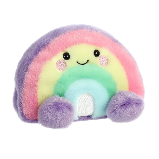 Aurora Palm Pals plīša varavīksne, 7 cm