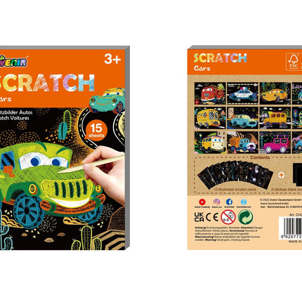 Avenir Mini Scratchbook Cars