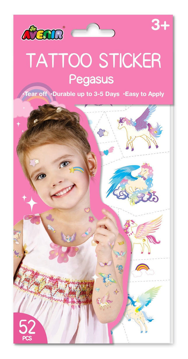 Avenir tetovējuma uzlīme Pegasus