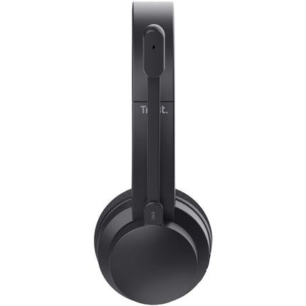 Ayda Wireless PC Headset Bluetooth ENC Black