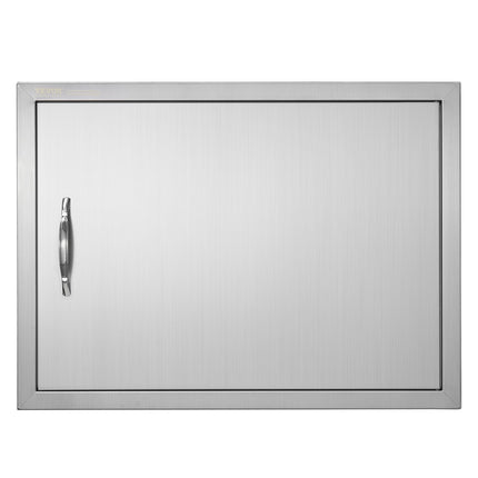 BBQ Access Door, 27x20 in Stainless Steel Flush Mount
