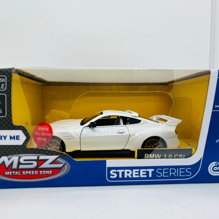 BMW 3.0 CSL die-cast modelis, 1:32 mērogā, kolekcionējama automašīna