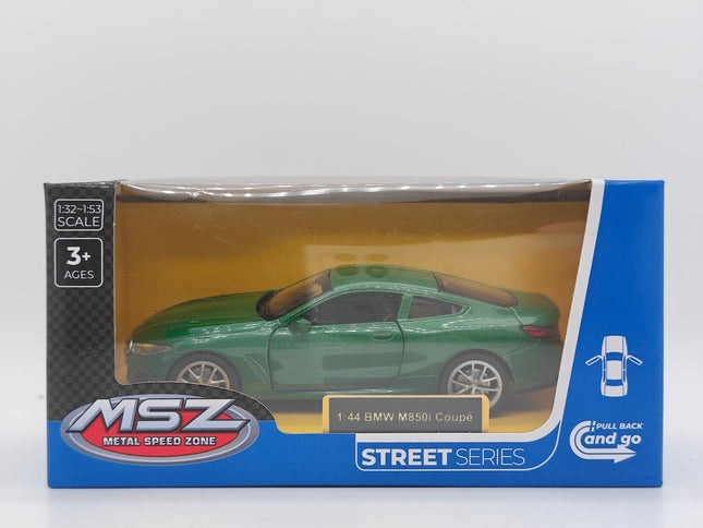 BMW M850i kupejas spiedlieta modelis, kolekcionējams mērogā 1:44