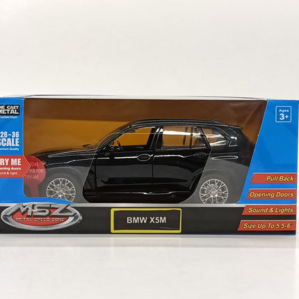 BMW X5M spiedlietas automašīnas modelis, 1:32 mērogā