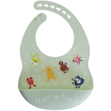 Babblerna - Silicone bib, In nature