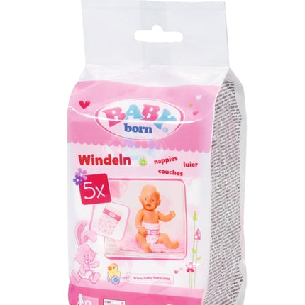 Baby Born autiņbiksītes, sarukušas, 5 gab.