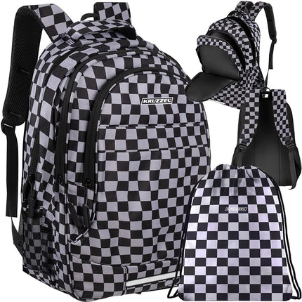 Mugursoma 22L - rūtaina Kruzzel 24530