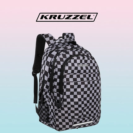 Mugursoma 22L - rūtaina Kruzzel 24530