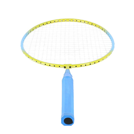 Badmintona un pludmales komplekts: 2 raketes, volāni, frisbijs