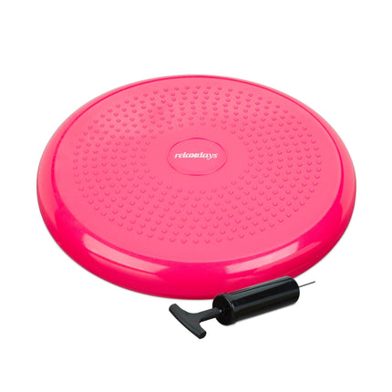 Līdzsvara spilvens 33 cm ar gaisa pumpi