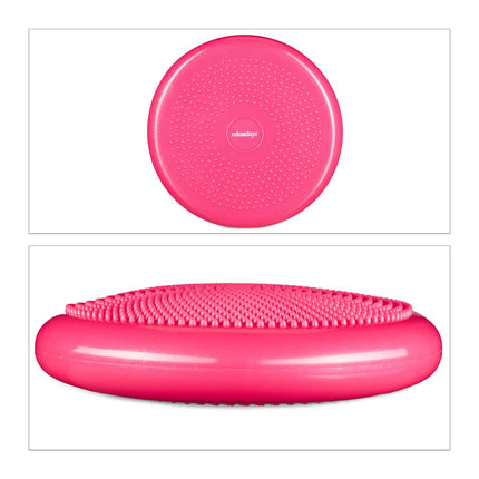 Līdzsvara spilvens 33 cm ar gaisa pumpi