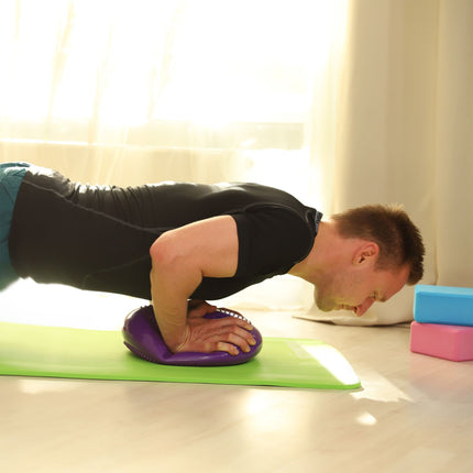 Līdzsvara spilvens 33 cm ar gaisa pumpi