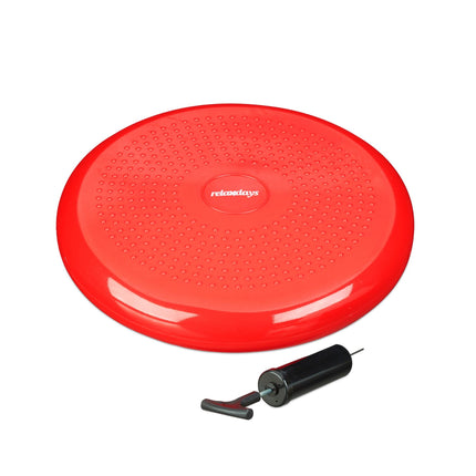 Līdzsvara spilvens 33 cm ar gaisa pumpi