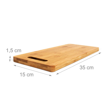Bamboo cutting boards set of 4