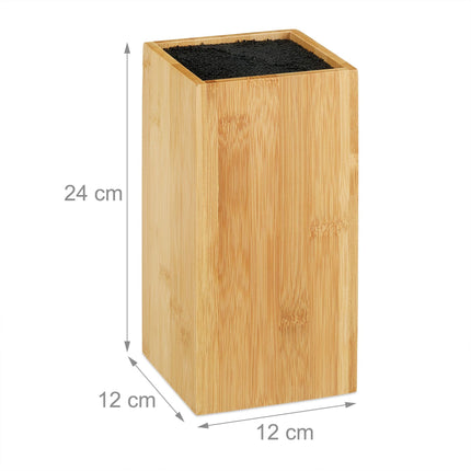 Bambusa nažu bloks bez nažiem