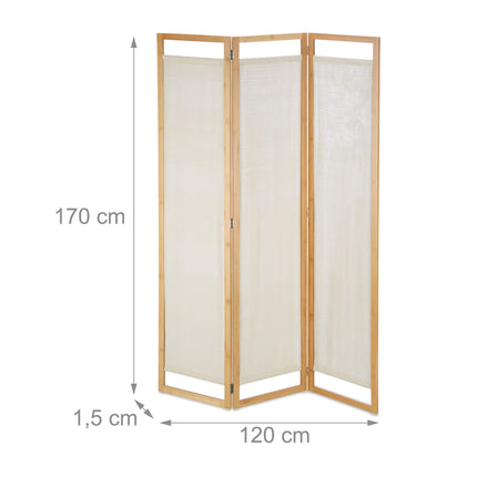 Bamboo room divider
