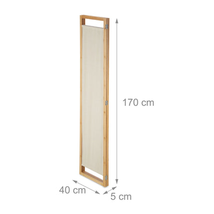 Bamboo room divider