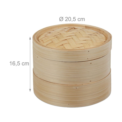 Bamboo steamer 20 cm