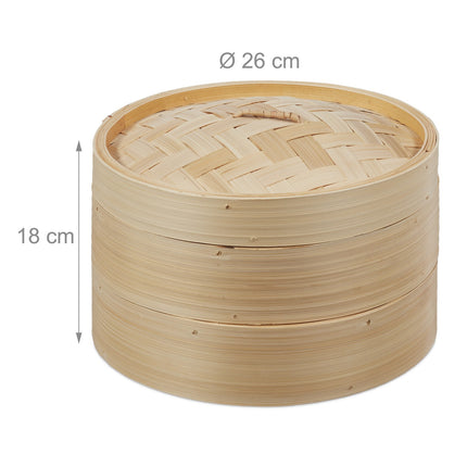 Bambusa tvaicētājs 26 cm