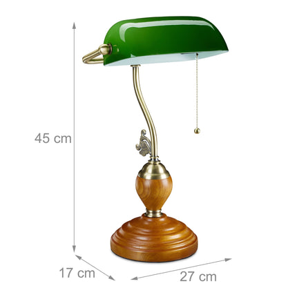 Banker lampa ar velkamu slēdzi
