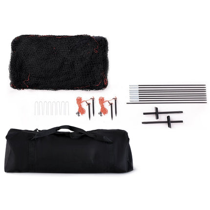 Baseball Batting Cage 22ft, Net and Frame, Carry Bag