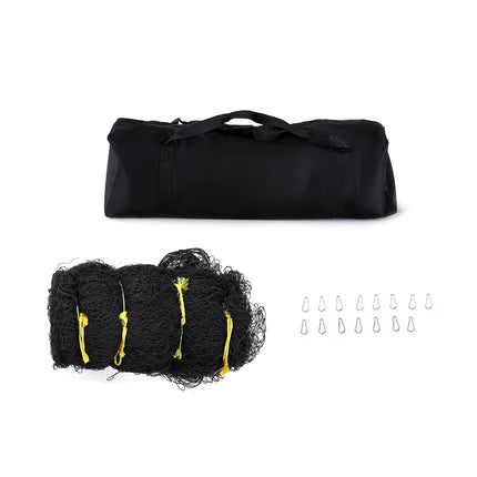 Baseball Batting Cage Net, 35x10x10 ft Enclosed PE, Door; Carry Bag