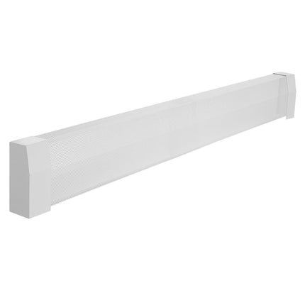 Baseboard Heater Cover Replacement, 5 ft Steel, White