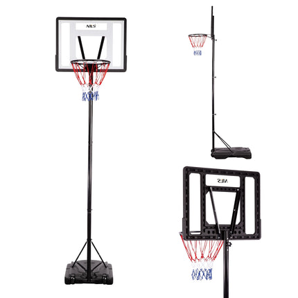 Basketbola grozs, regulējams augstums, iekštelpām/āram