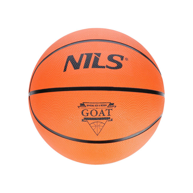 Basketbola bumba, oranža, 5. izmērs, izturīgs materiāls