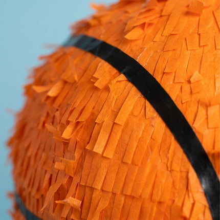Basketbola pinjatas komplekts ar nūju un masku, 25 cm