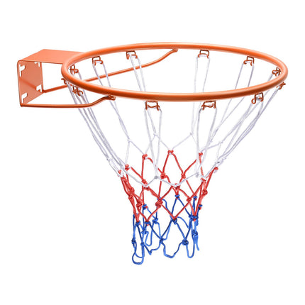 Basketball Rim 18-Inch Breakaway Steel, Wall Mount, Net