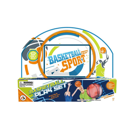 Basketbola komplekts ar 1 basketbola bumbu
