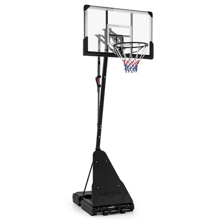 Basketbola statīvs 150-305 cm augstumā regulējams basketbola grozs āra lietošanai ar statīvu