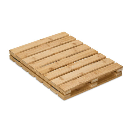 Bath mat in bamboo