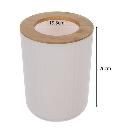 Bathroom accessories set - white Ruhhy 24635
