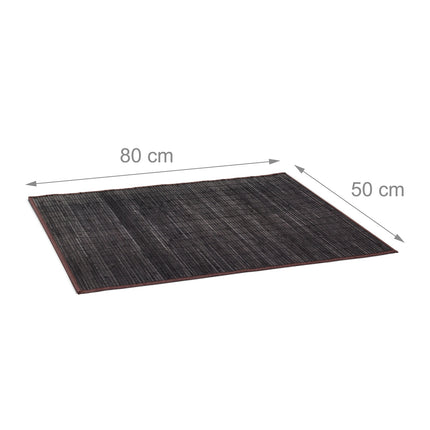 Bathroom mat bamboo different sizes