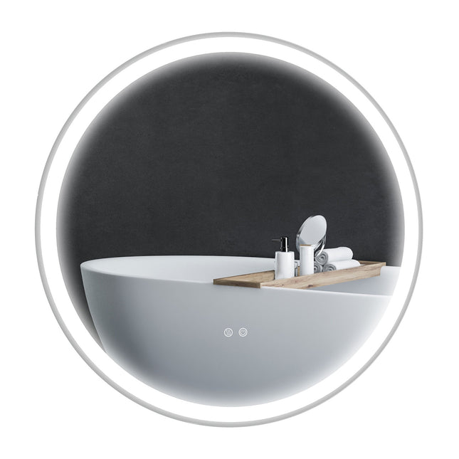 Illuminated LED Bathroom Mirror, Anti-Fog, Touch Control