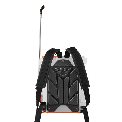 Battery Powered Backpack Sprayer, 12L, 0-90 PSI, 5 Nozzles
