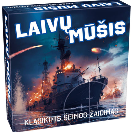 Karakuģu galda spēle lietuviešu valodas izdevumā
