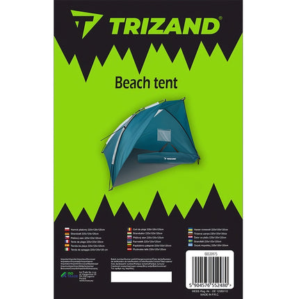 Pludmales telts 220x120x120cm Trizand 20975