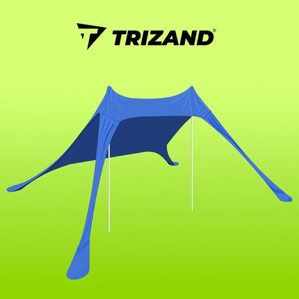 Pludmales telts - lietussargs/pārsegs Trizand 20982