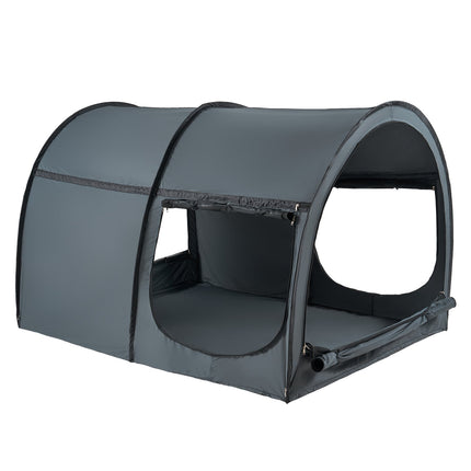 Bed Tent, 4-Door Blackout Privacy, 75 x 54 x 47 in