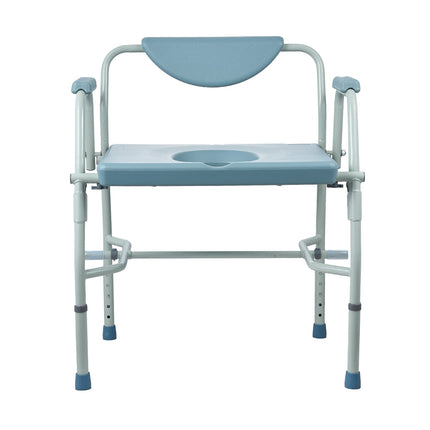 Bedside Commode Chair – Drop-Down Arms, 1000 lb