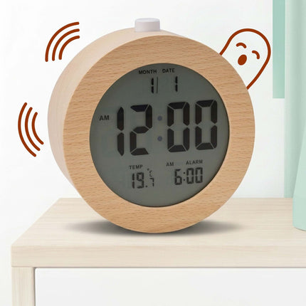 Dižskābarža digitālais modinātājpulkstenis ar atlikšanas funkciju
