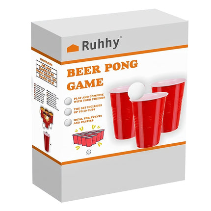 Alus tenisa spēle - 50 tases Ruhha 21232